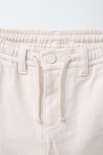 Брюки straight fit из твила