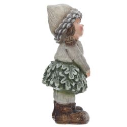 GAEM Фигурка декоративная "Мальчик/ Девочка, L9,5 W6,5 H19 см, 2в.