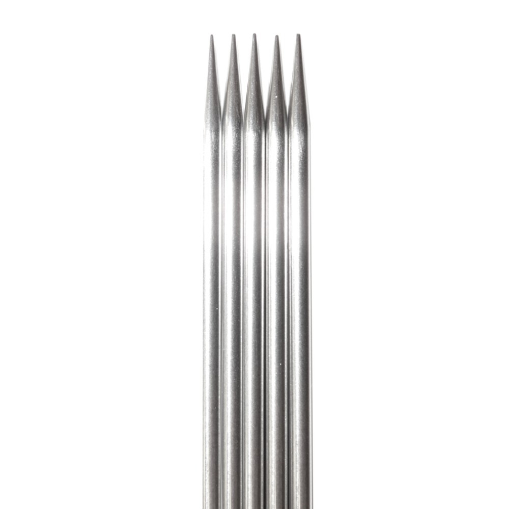 ультратонкие чулочные спицы steel 15 см