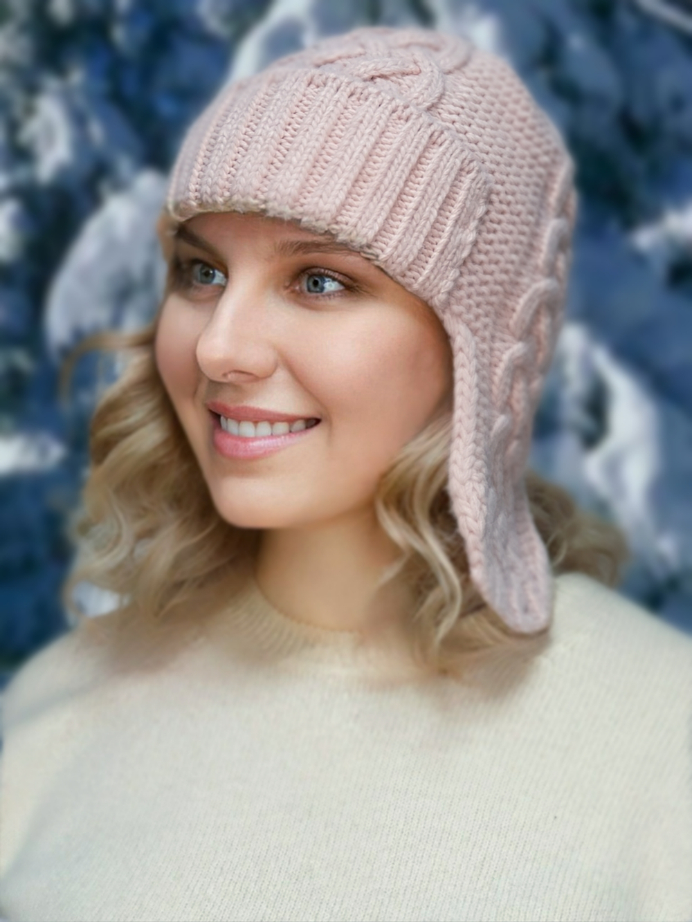 Шапка ушанка АЙС (Флис)