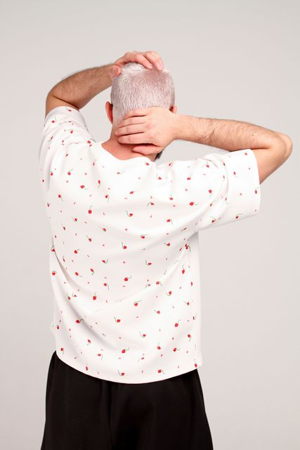 ФУТБОЛКА NUMERO 1 белый тюльпан MEN