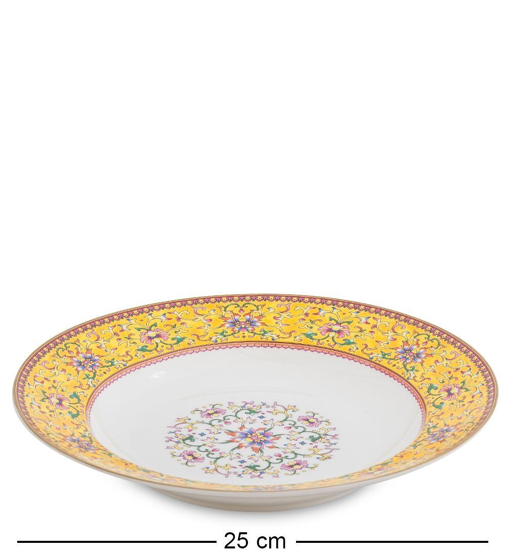 Pavone JK-180 Столовый сервиз 27 пр. на 6 перс. «Арабески» (Arabesca Yellow  )