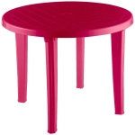 Стол круглый фуксия 950х740мм
