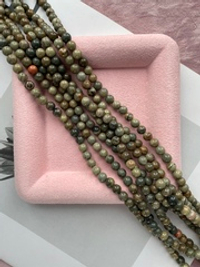 Нить бусин из яшмы 6,5мм