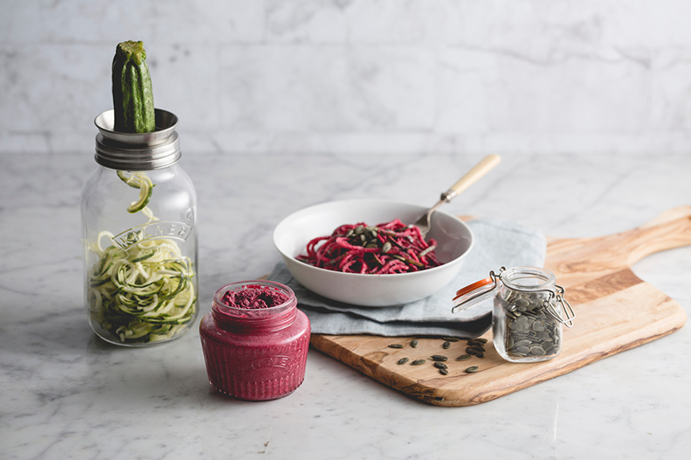 Банка со спиралайзером 1 л Kilner