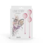 Набор вагинальных шариков 3,2см и 3,5см Lola Games Love Story Carmen Tea Rose 3011-01lola