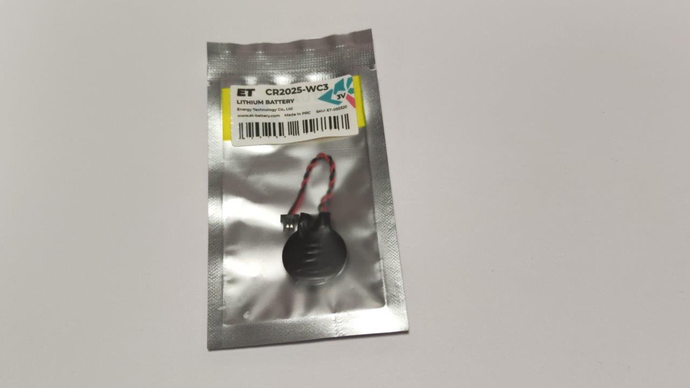 Элемент питания ET CR2025-WC3 PK1