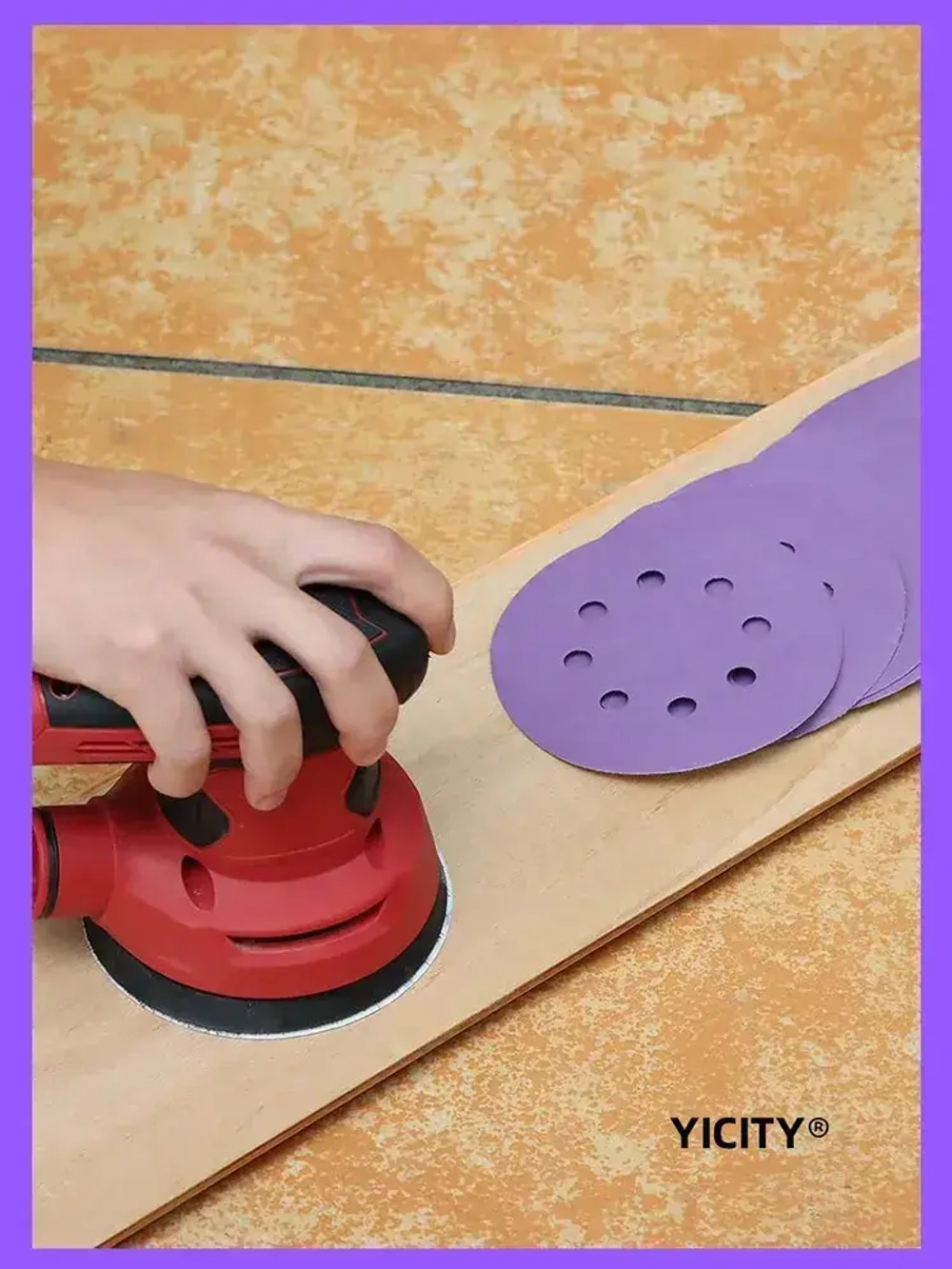 Круг (диск) шлифовальный , размер 125 мм/ 50шт / Р180,P240,P320,P400,P600;