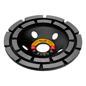Чашка алмазная зачистная, 125 мм, двухрядная Sparta 729905