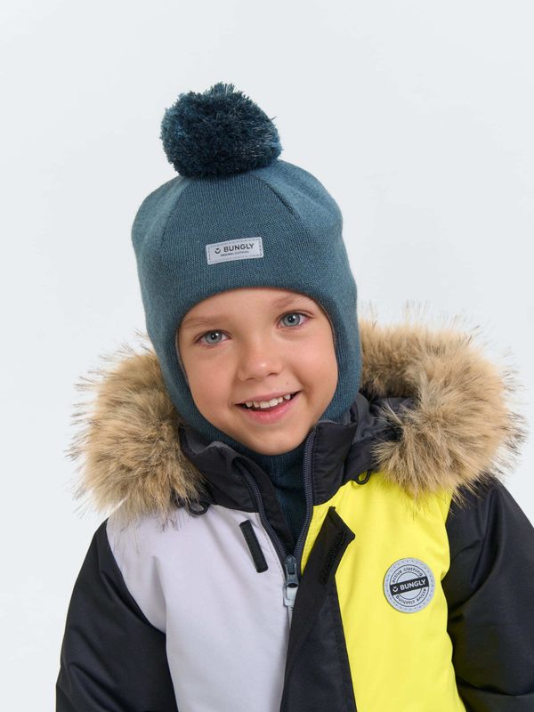 Шлем зимний из смесовой шерсти 