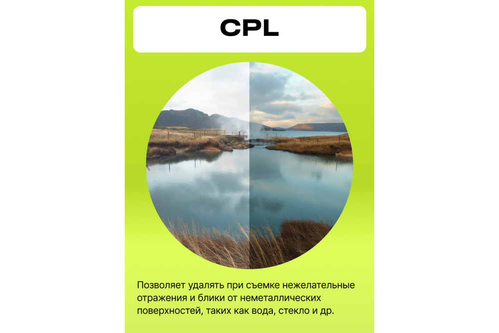 Фильтр поляризационный RayLab CPL Slim 55mm