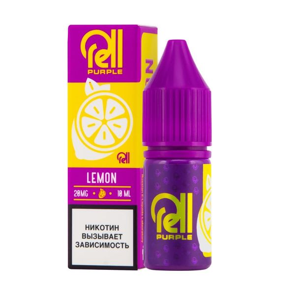 Купить Жидкость Rell Purple Salt - Lemon 10 мл