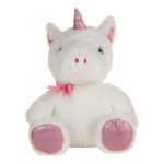 Единорог интерак. 25см. стихи Исаковского, 5 колыбельн. свет, в коробка (Мульти-пульти)