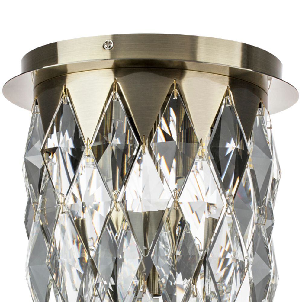 722063 Люстра LIMPIO 6х28W G9 БРОНЗА/ПРОЗРАЧНЫЙ