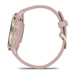 Часы Garmin Venu 3s розовые с золотистым безелем, 010-02785-03