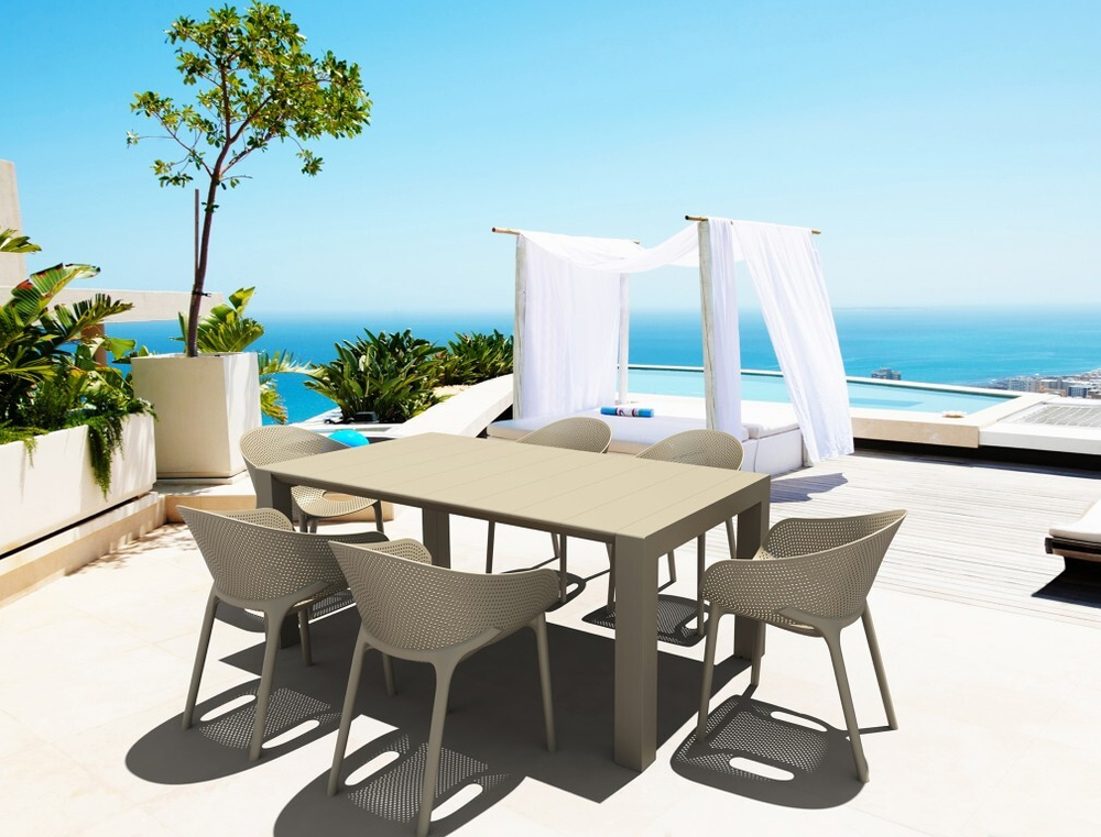 Кресло пластиковое Sky Pro Марсала