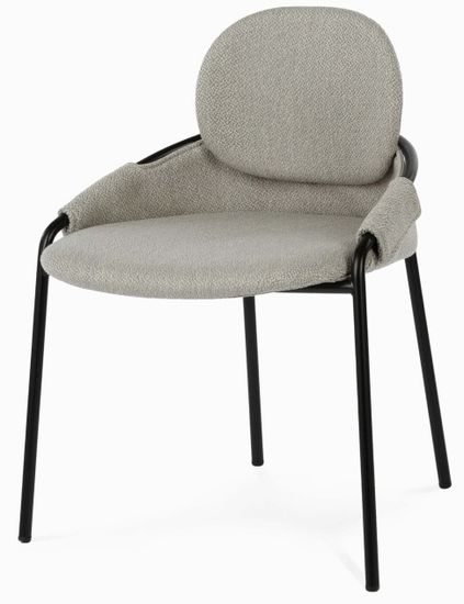 Стул Claudio серая ткань