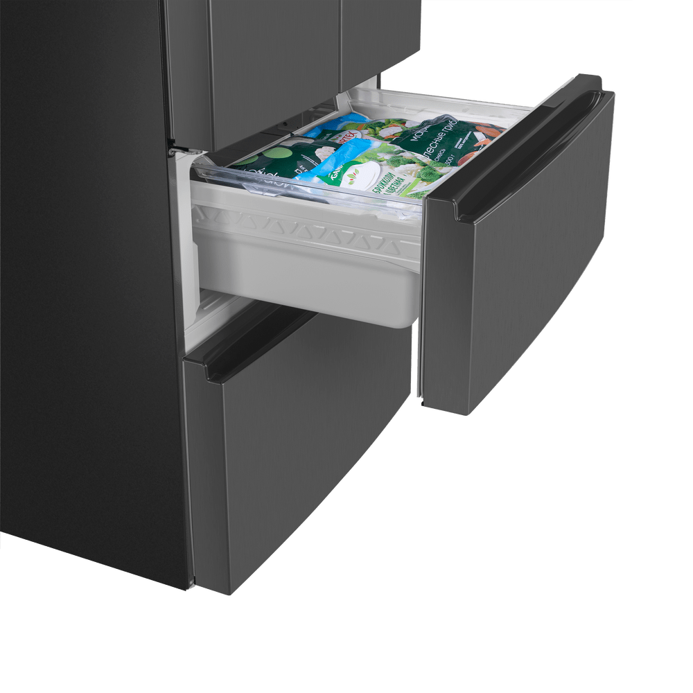 Холодильник-морозильник MAUNFELD MFF180NFSBE01