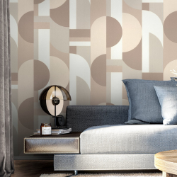 Обои виниловые TC72574-24 PALITRA TREND Collage абстракция и геометрия, размер 1,06х10 м