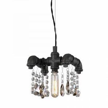 Подвесной светильник LSP-9371 коричневый Jamestown Lussole LOFT