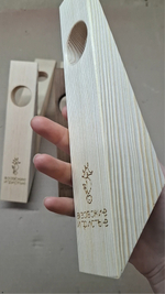 Подставка для бутылки деревянная, без покраски