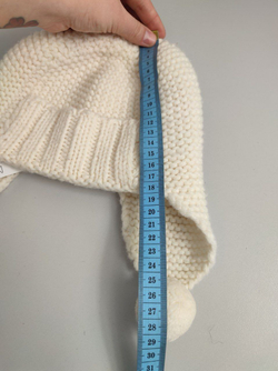 Шапка с ушками на 5-6 лет