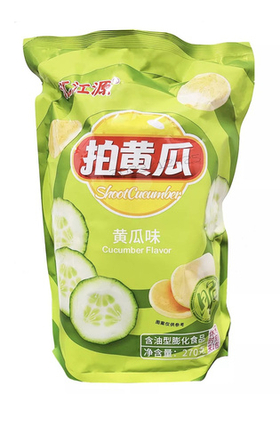 Картофельные чипсы со вкусом огурца 270гр