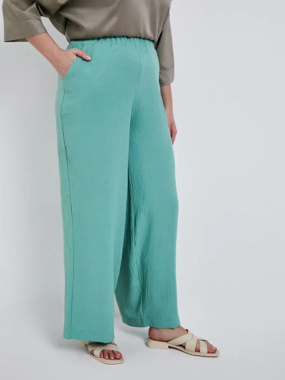 Брюки летние широкие