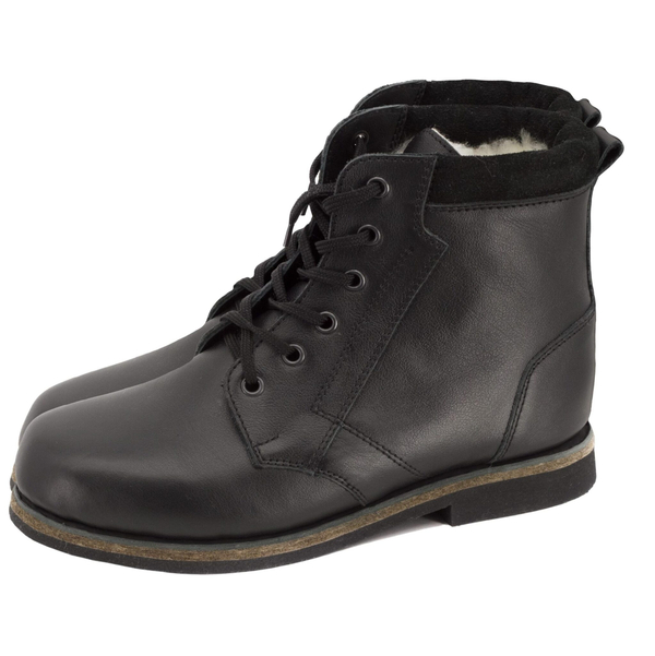 Унты-ботинки мужские из кожи теленка