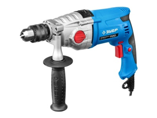 Дрель ударная ЗУБР 2-х скоростная 1100ВТ Профессионал