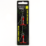 Оснастка цветной стингер со спиралью Vido Craft JIG Spring Soft Baits