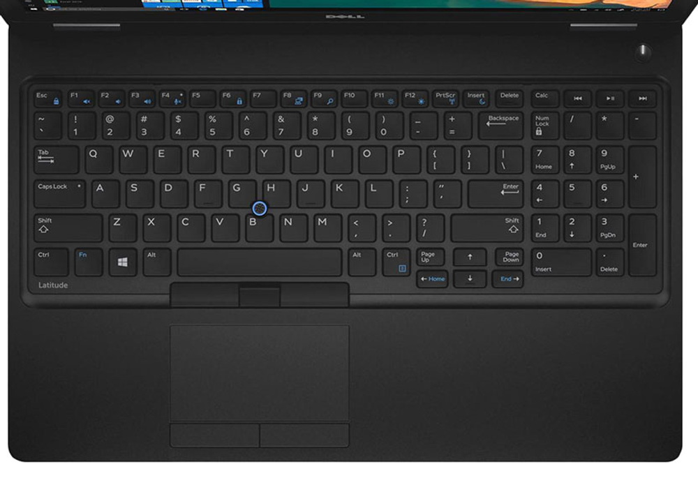 15.6" Ноутбук Dell Latitude E5570 Touch (1920x1080, Intel Core i7-6820HQ, RAM 8ГБ, SSD 256ГБ, AMD Radeon R7 M370, Win 11 Pro)