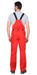 Полукомбинезон СИРИУС-ПРЕСТИЖ красный с чёрным