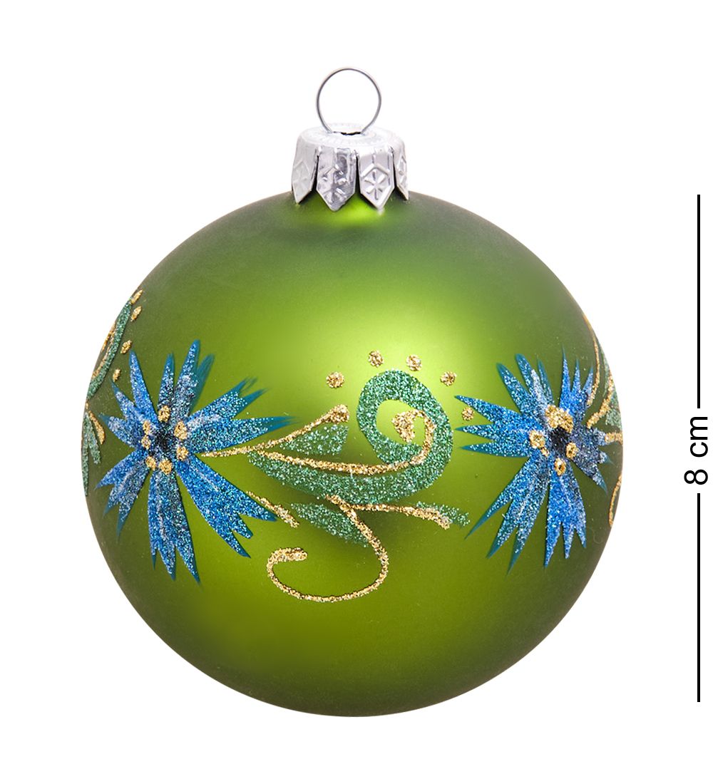 Элита НФШ-1596/1 Ел.украшение Шар «Василёк» 80 мм