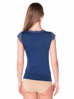 Футболка женская Comfort Classics темно-синий