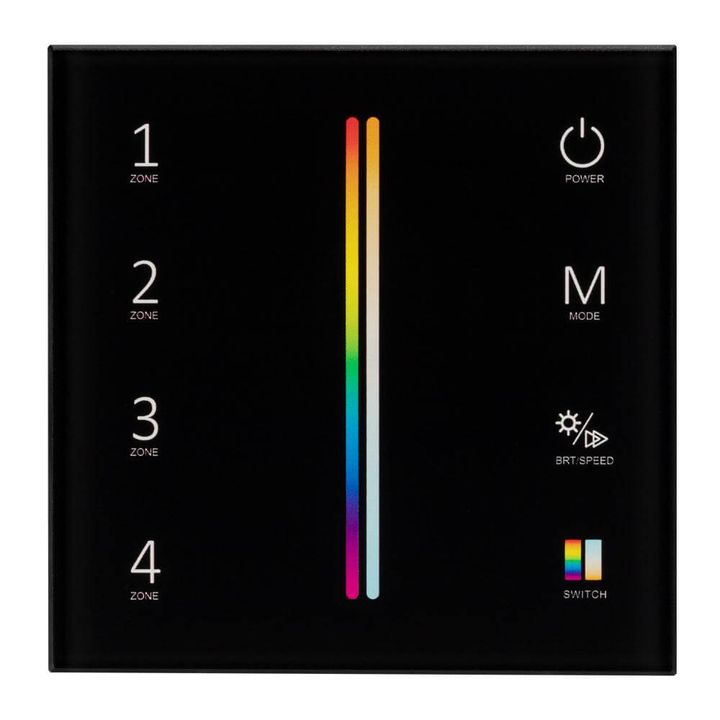 Панель управления Arlight Sens Smart-P55-Multi Black 028310
