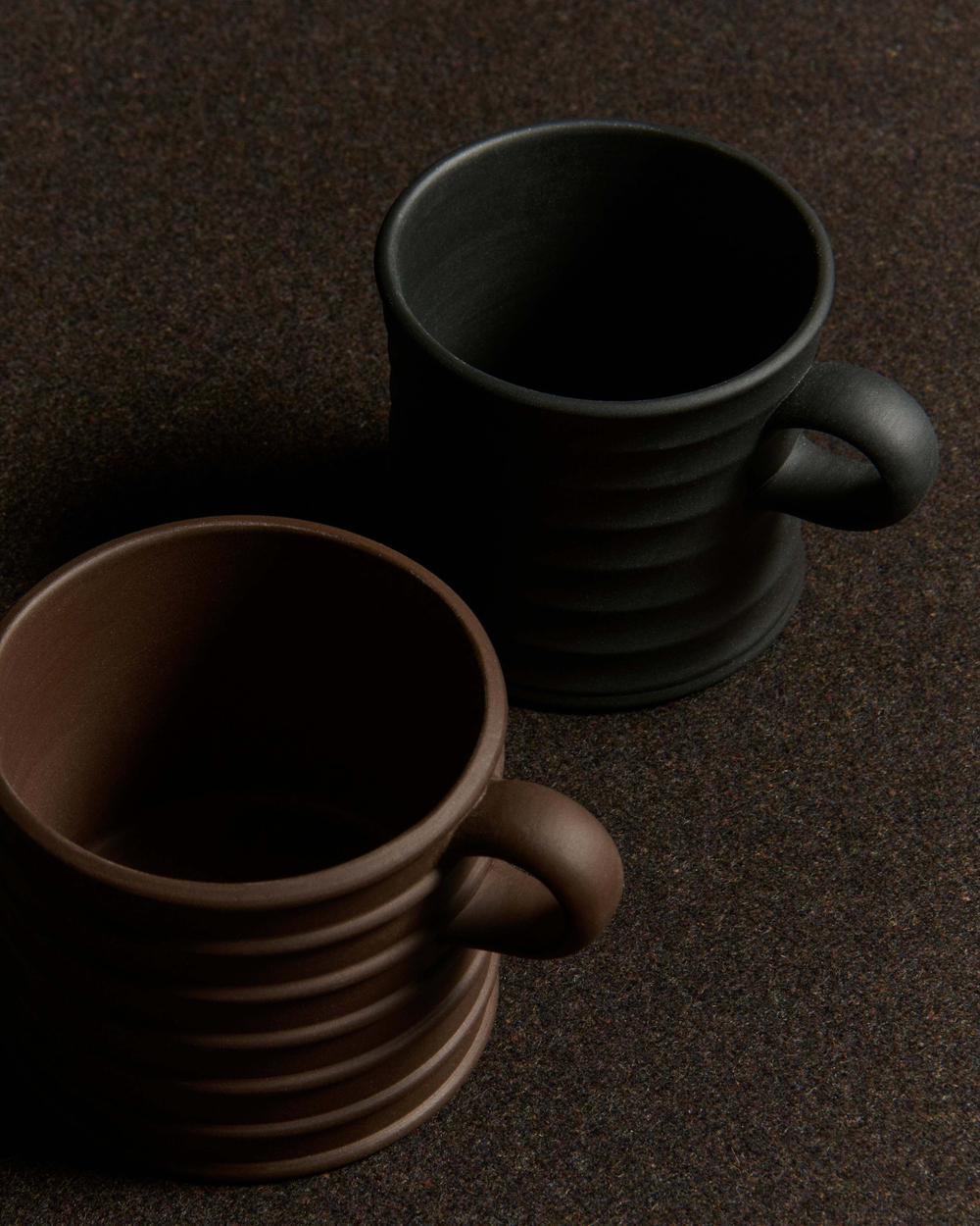 JW Anderson Home Wedgwood Greek Cup in Black and Brown