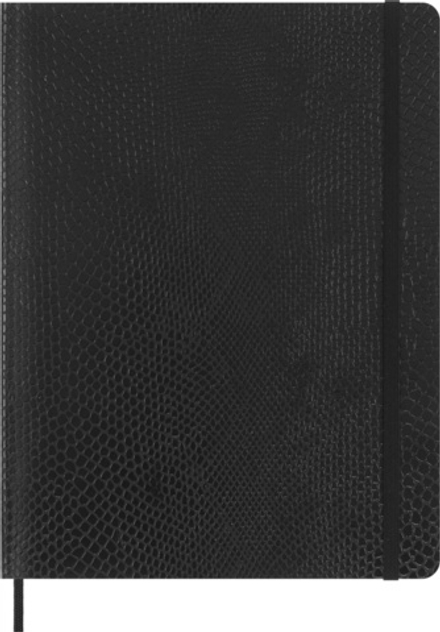 Блокнот Moleskine LE Soft Vegan Leather XL (QP621VBOABOX) 19х25 см, мягкая обложка, черный в подарочной коробке