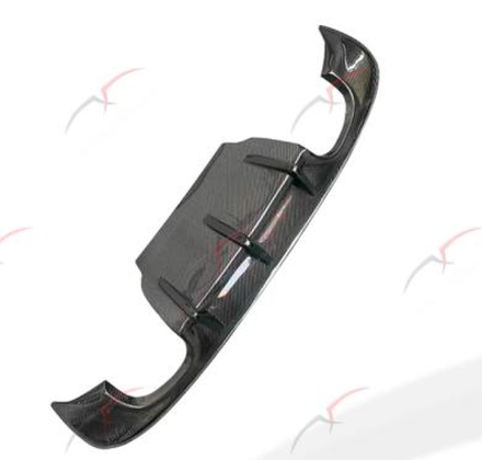 Карбоновый диффузор заднего бампера для Jaguar XE 2015-2019 Ягуар