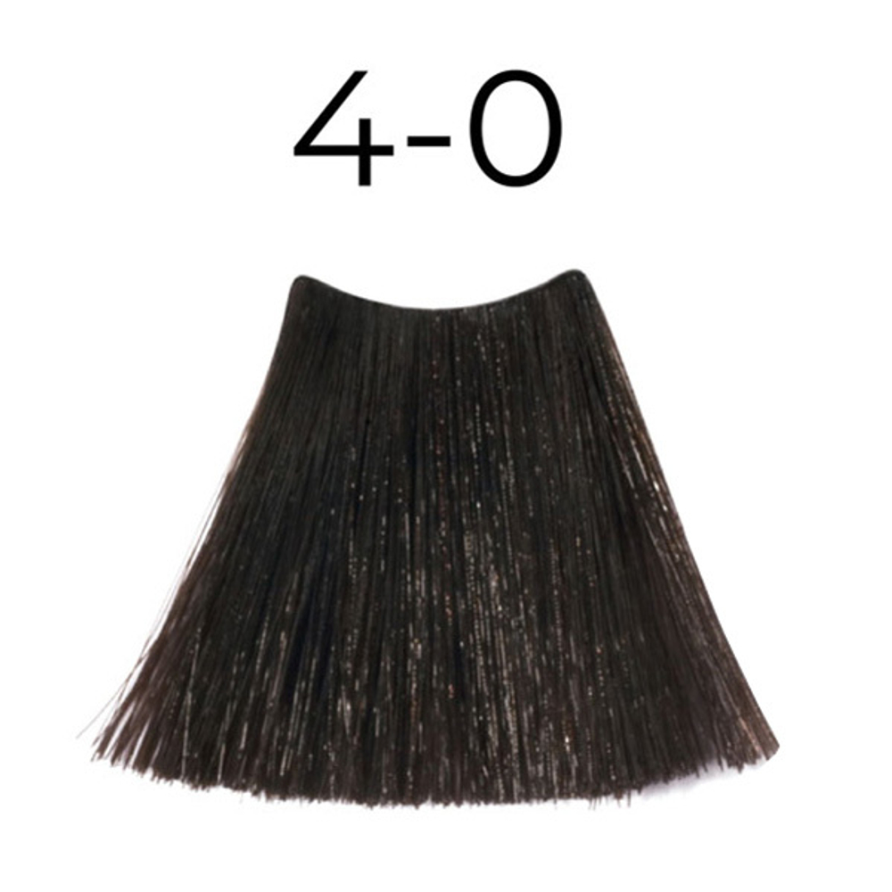 Стойкая безамиачная крем-краска для волос Оттенок 4.0 Темный шатен KEEN Velvet Permanent Colour Ammonia Free Mittelbraun 100мл