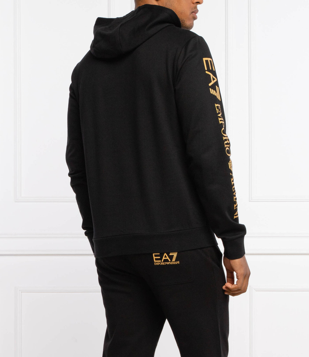 Худи EA7 - черный(8NPM18 PJ05Z)