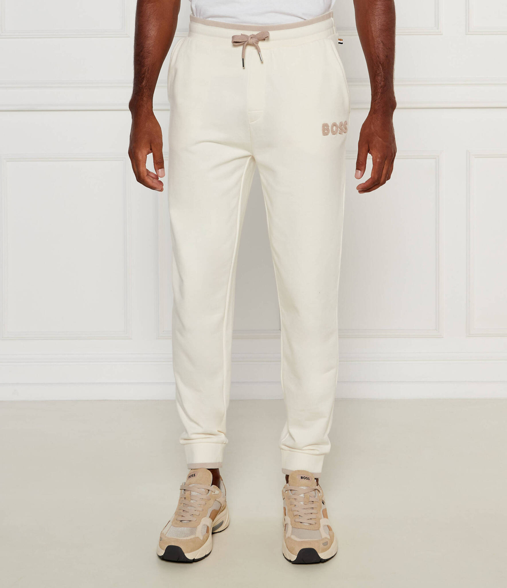 Спортивные штаны BOSS BLACK - экрю(50521871)