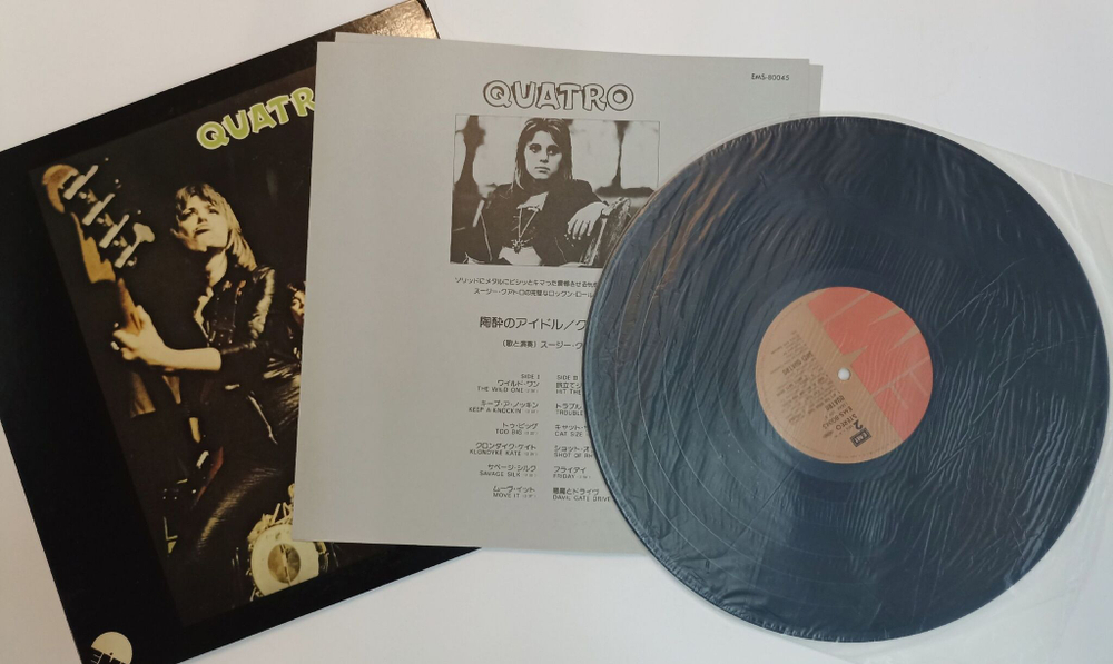 Винтажная виниловая пластинка LP Suzi Quatro (Japan 1974) (No Obi)