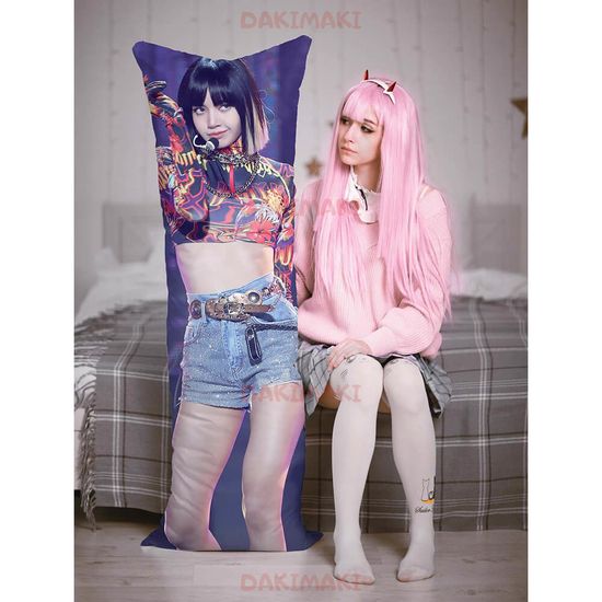 Дакимакура Лиса из Блэкпинк, Blackpink арт. 1109