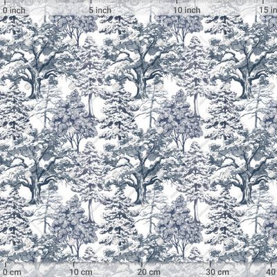 Деревья в винтажном стиле. Графика chinoiserie-inspired by Anastasia Lembrik 833 DPI