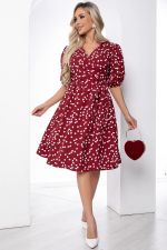 Платье "Любовь" (бордо) П8756 LT Collection (Акция)