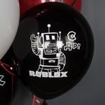 Шар (12''/30 см) Роблокс, С Днем Рождения!, Ассорти, пастель, 2 ст, 25 шт.