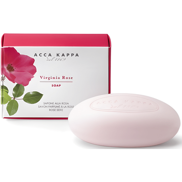 Мыло туалетное твердое Acca Kappa, Viriginia Rose, 150гр