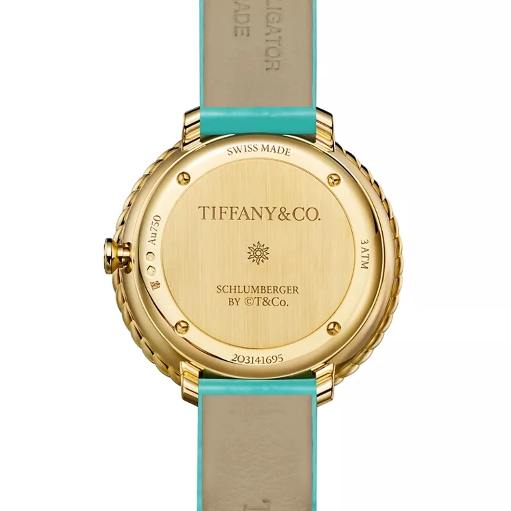 Часы из жёлтого золота с бриллиантами , Tiffany 💠Jean Shlumberge