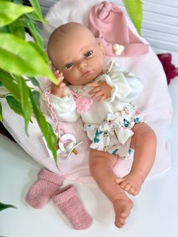 Кукла Реборн BERJUAN виниловая 45см Newborn (8123)